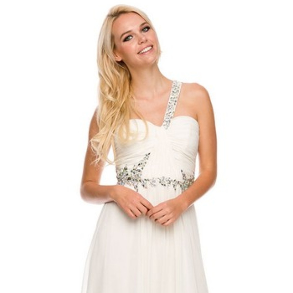 One Shoulder Bling Dress